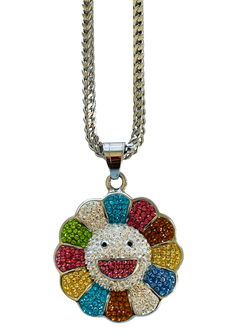 Daisy Rainbow Smiley Face