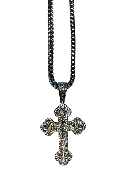Dazzled Cross Necklace
