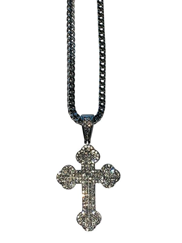 Dazzled Cross Necklace