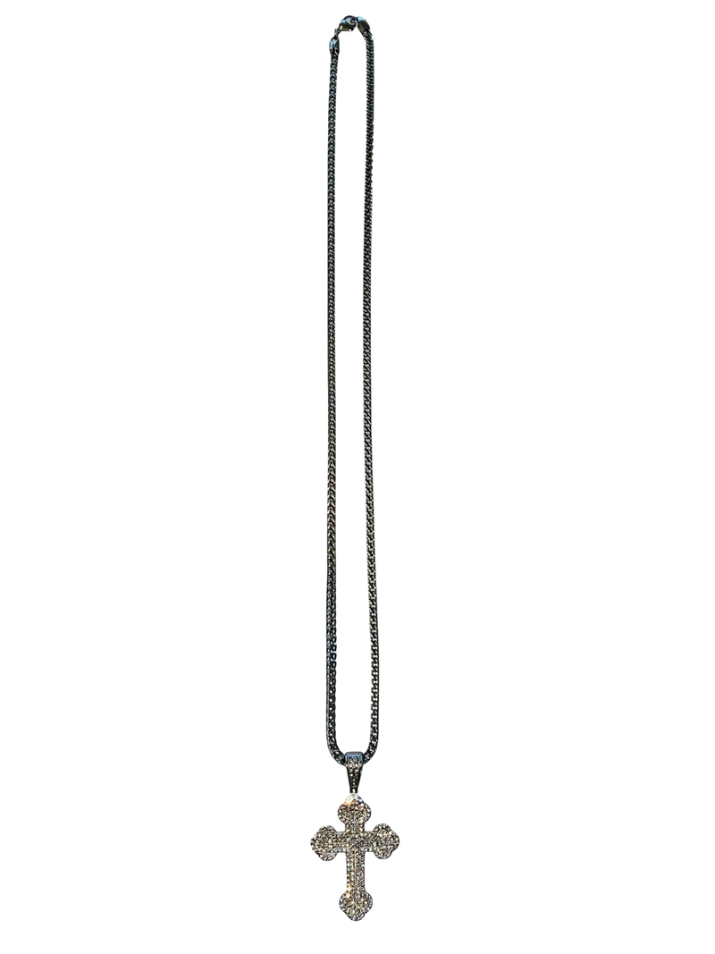 Dazzled Cross Necklace