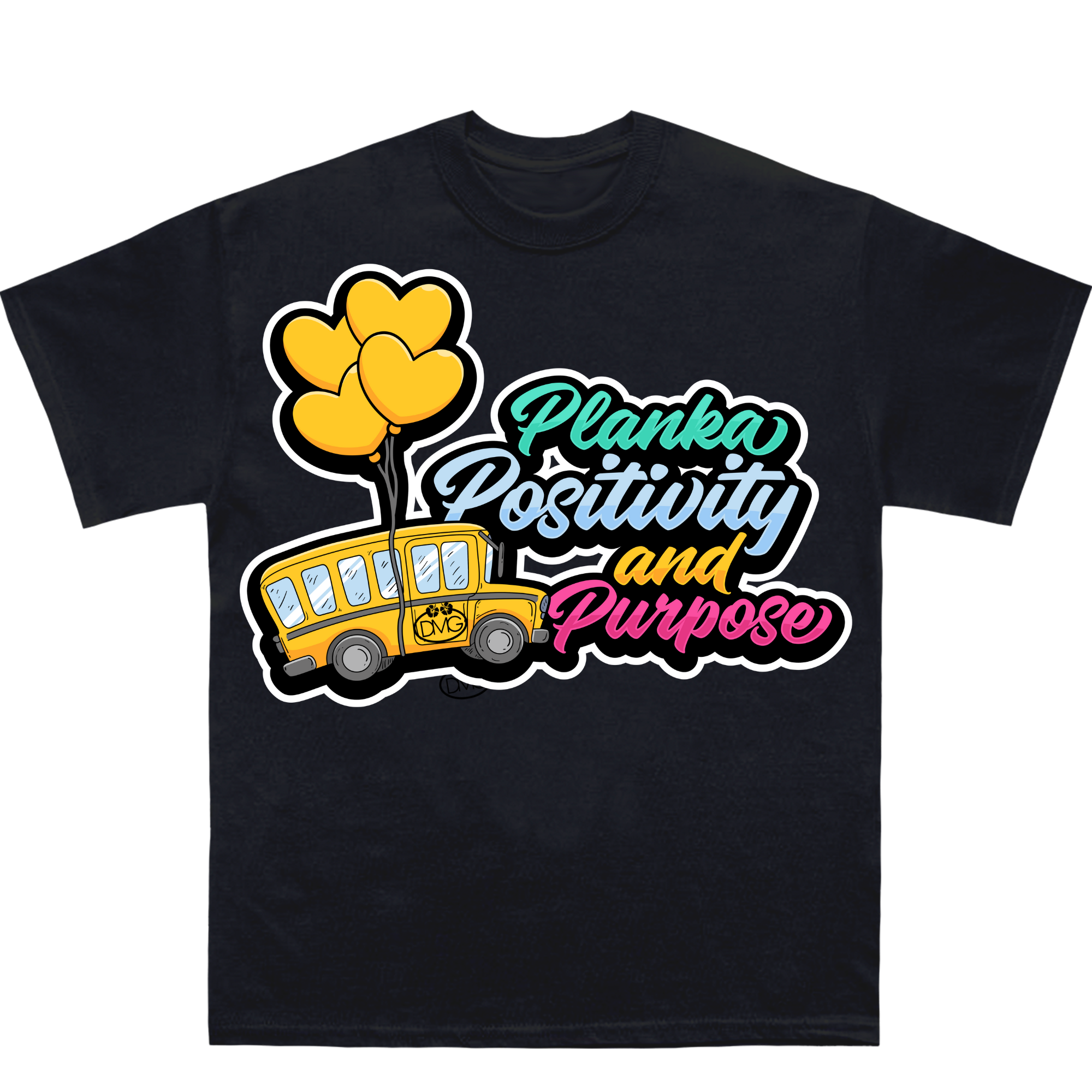 BLACK YB T-SHIRT