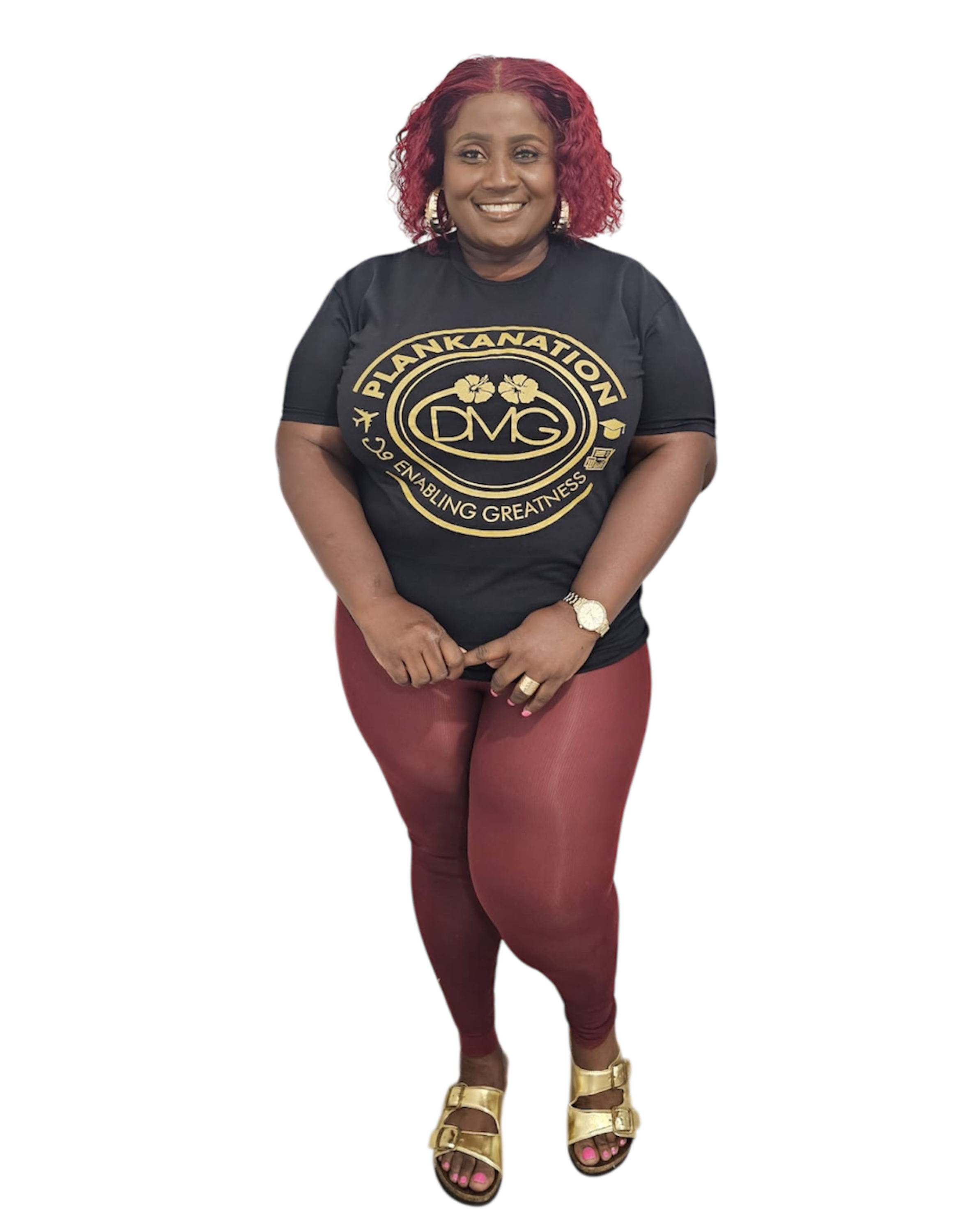 Black Plankanation T-shirt – Donna M Gowe (DMG)